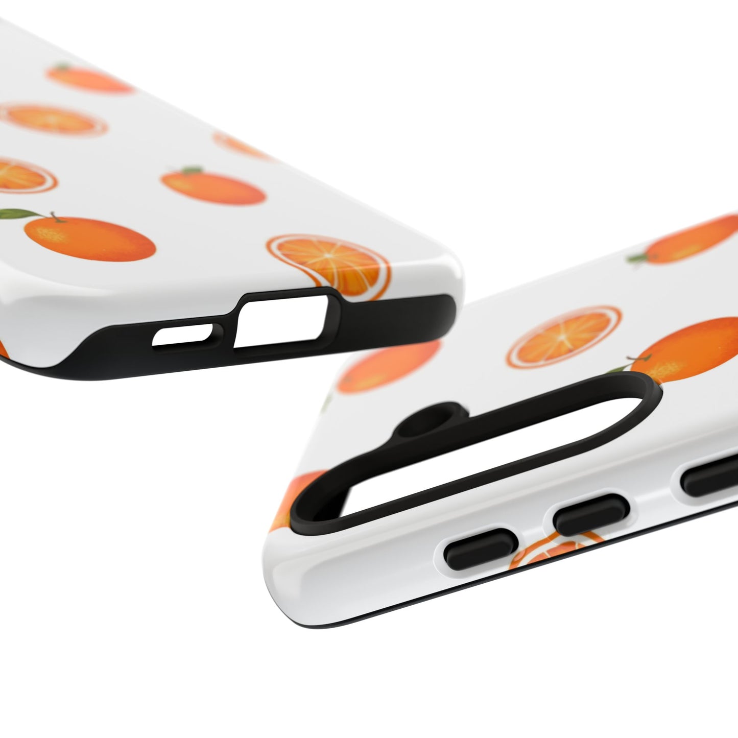 Orange - Seamless Pattern Tough Phone Case