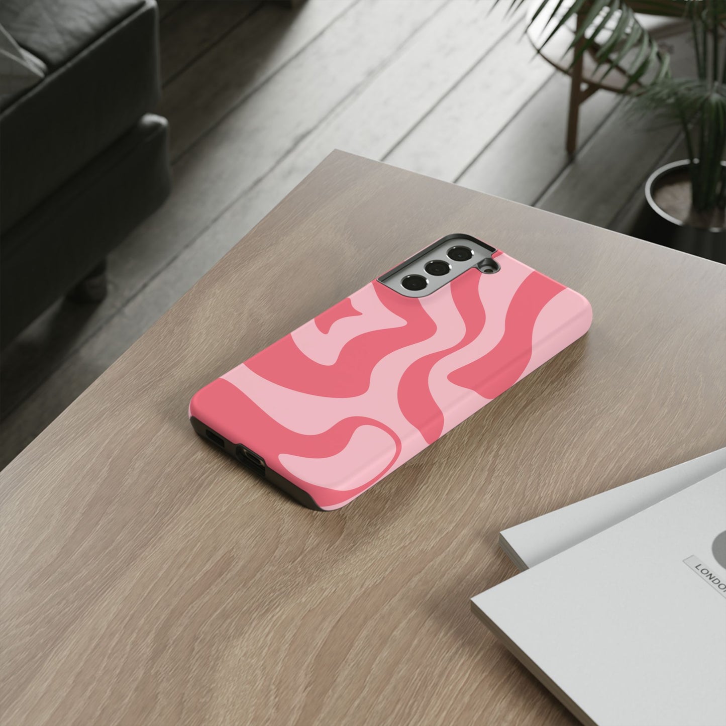 Rosé - Swirl Pattern Tough Phone Case