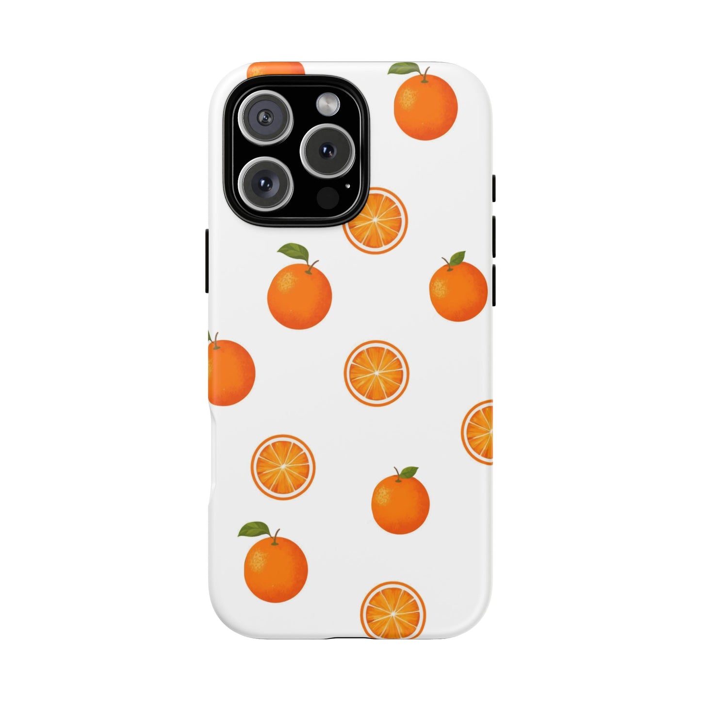 Orange - Seamless Pattern Tough Phone Case