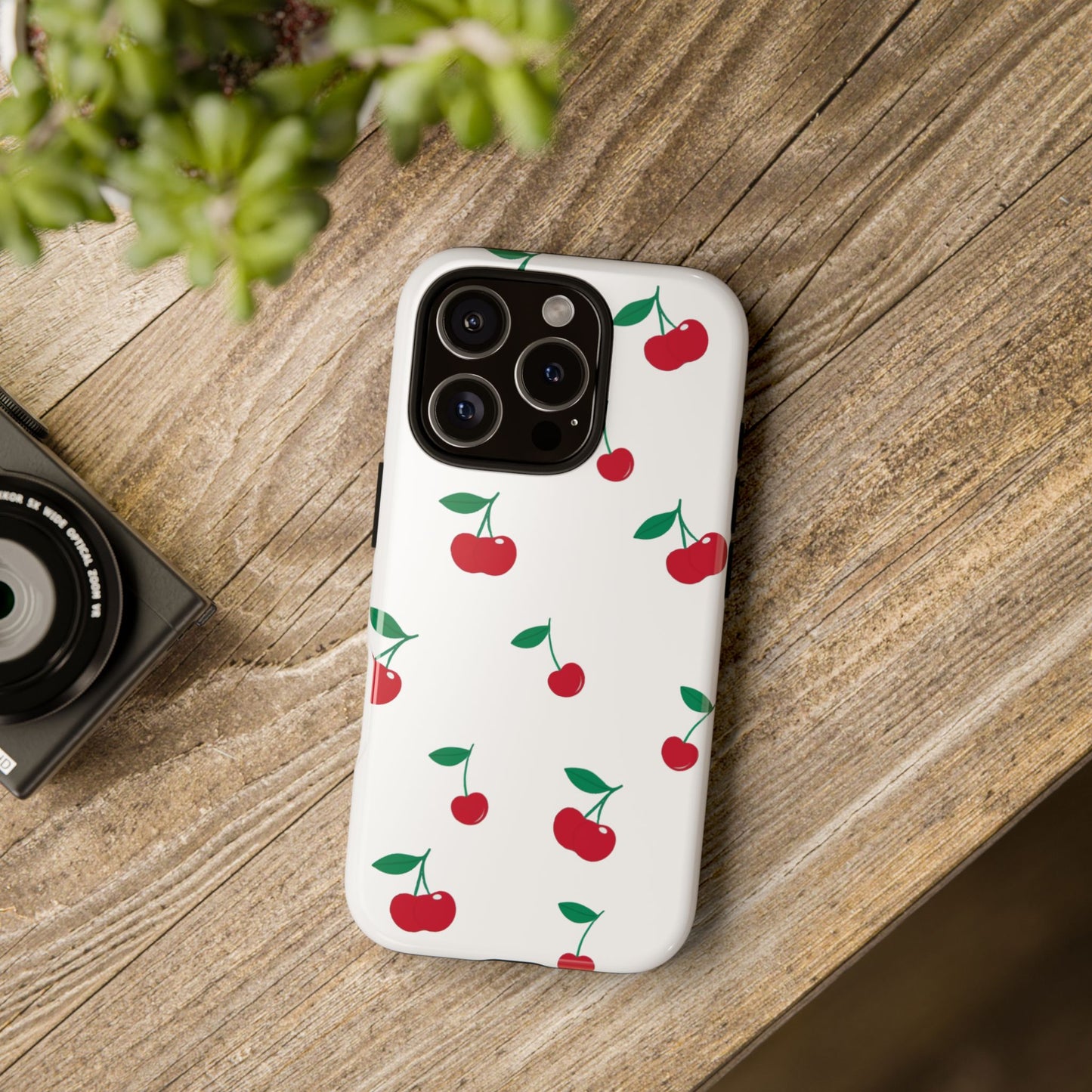 Cherry - Seamless Pattern Tough Phone Case