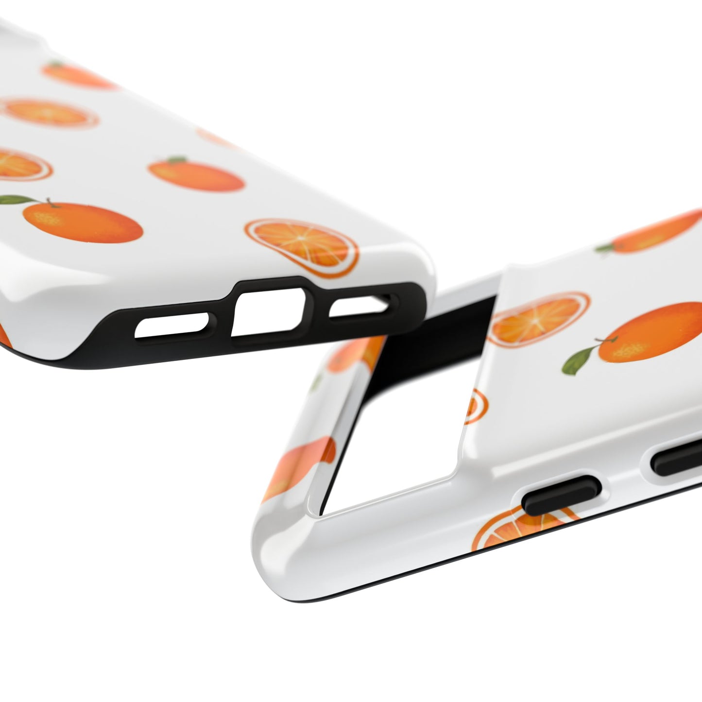 Orange - Seamless Pattern Tough Phone Case