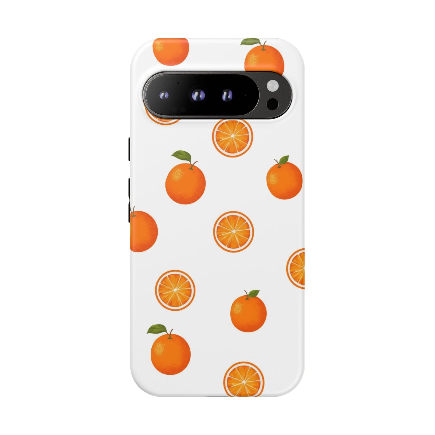 Orange - Seamless Pattern Tough Phone Case