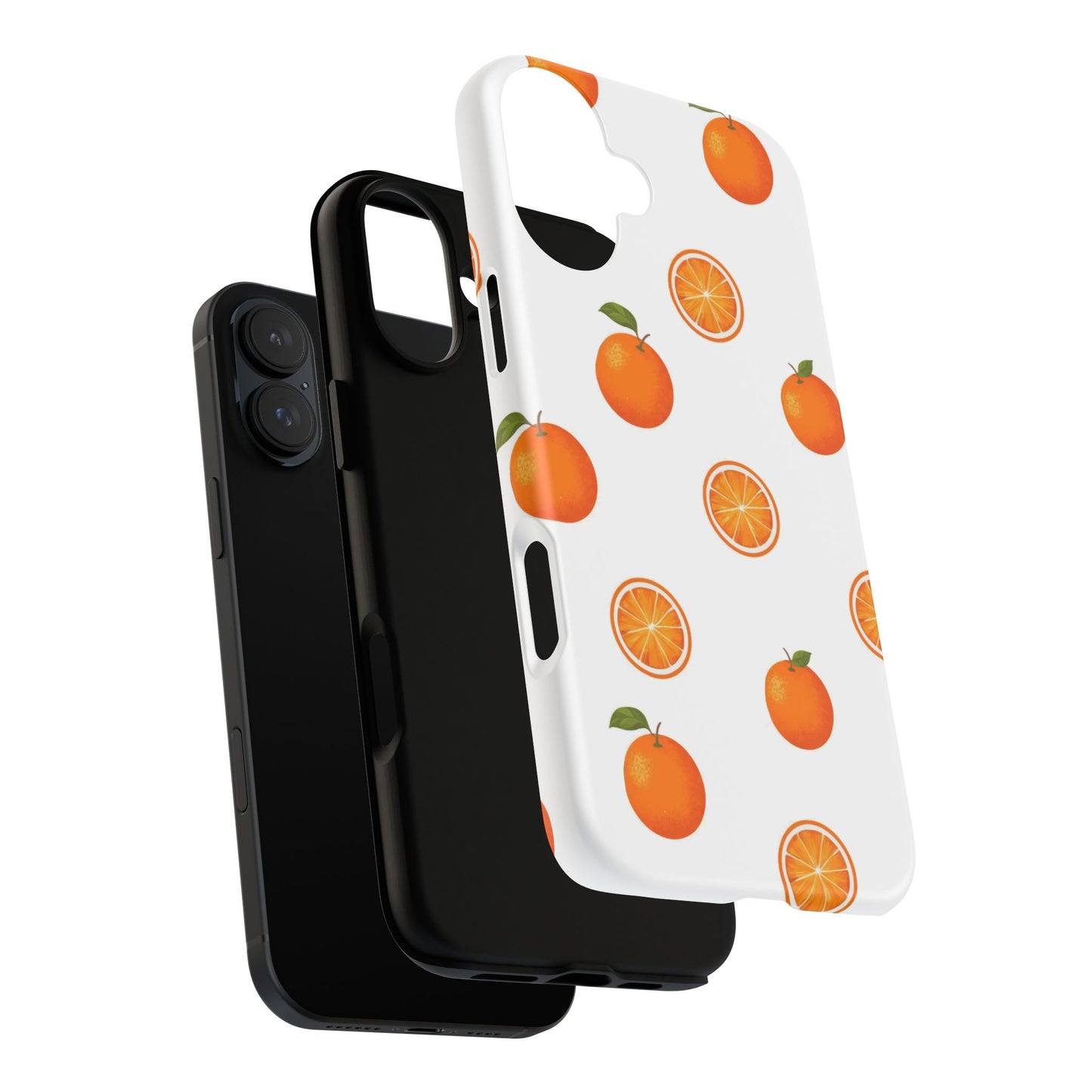 Orange - Seamless Pattern Tough Phone Case
