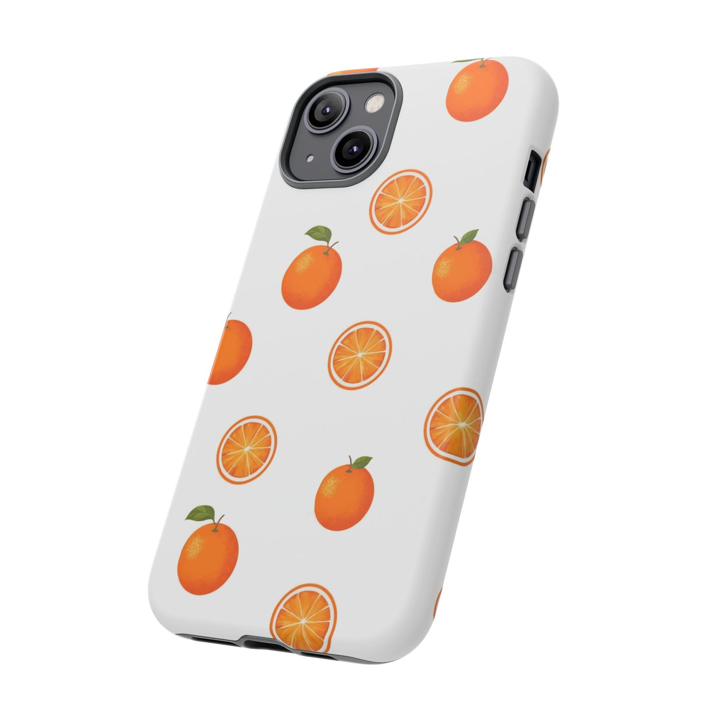Orange - Seamless Pattern Tough Phone Case