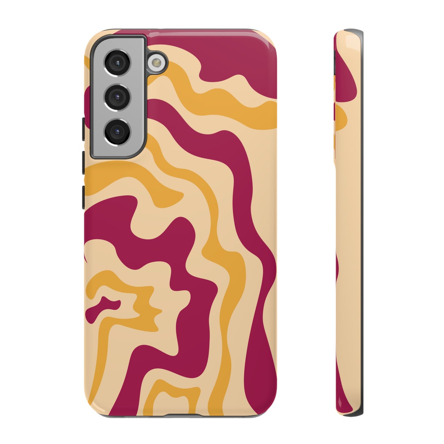 Cherry Bloom - Swirl Pattern Tough Phone Case