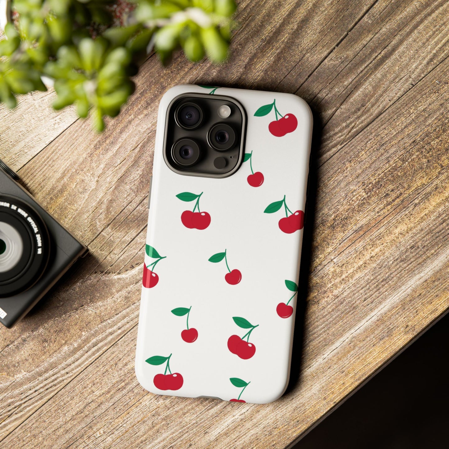Cherry - Seamless Pattern Tough Phone Case