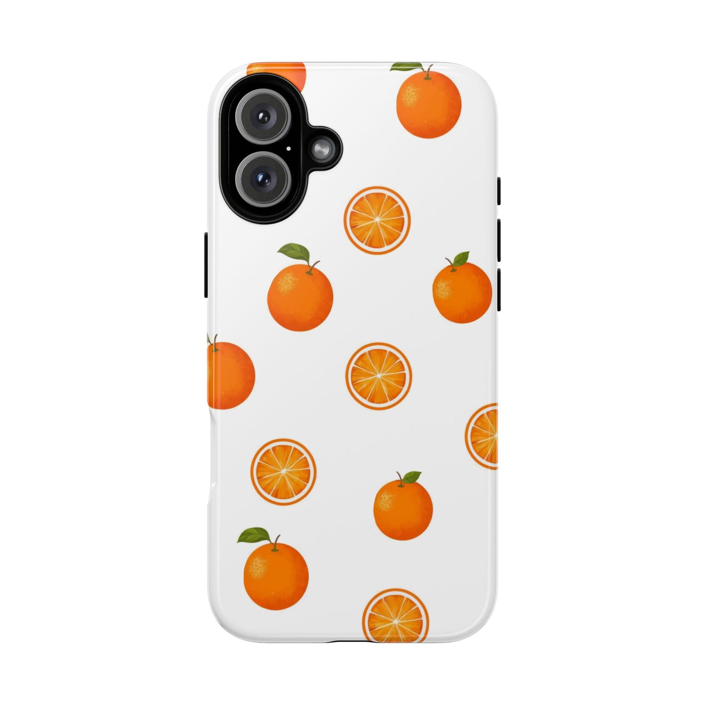 Orange - Seamless Pattern Tough Phone Case