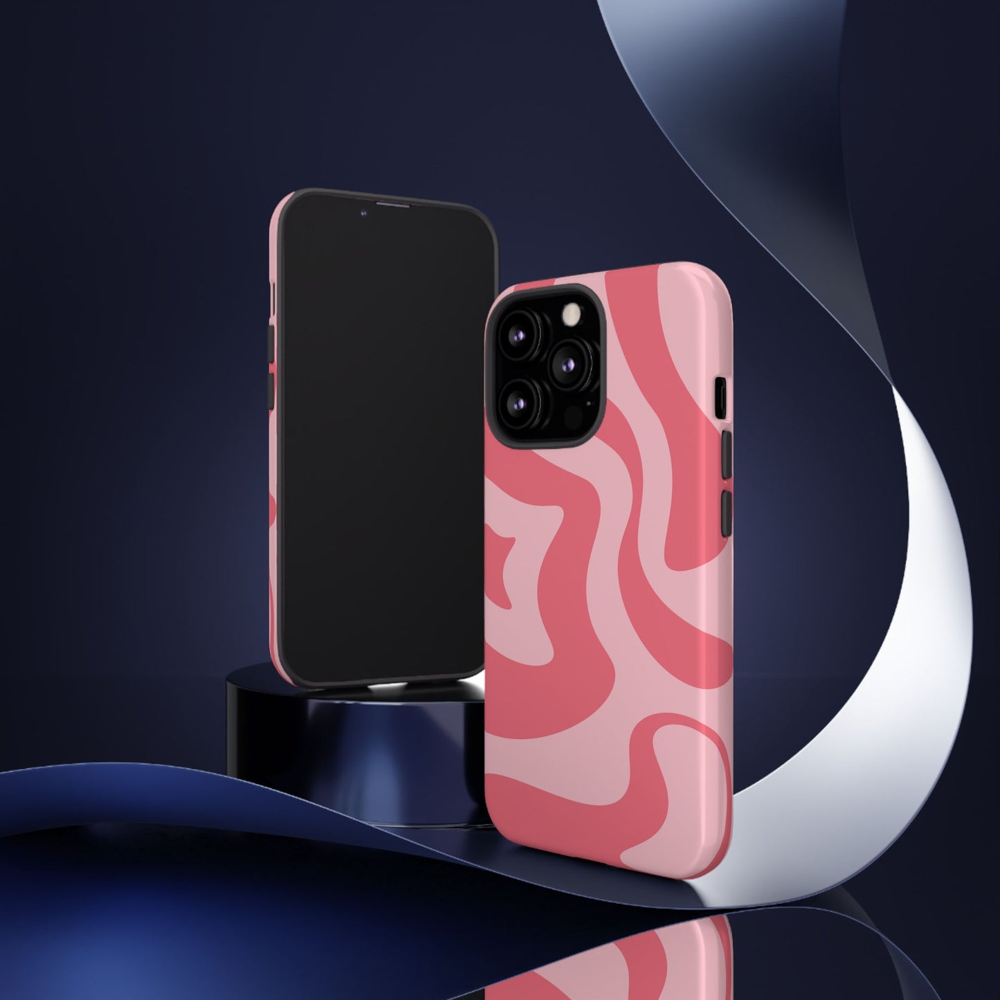 Rosé - Swirl Pattern Tough Phone Case