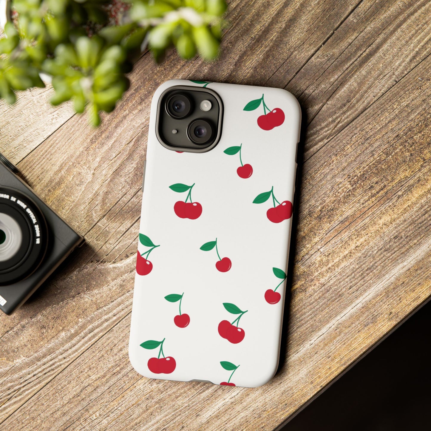 Cherry - Seamless Pattern Tough Phone Case
