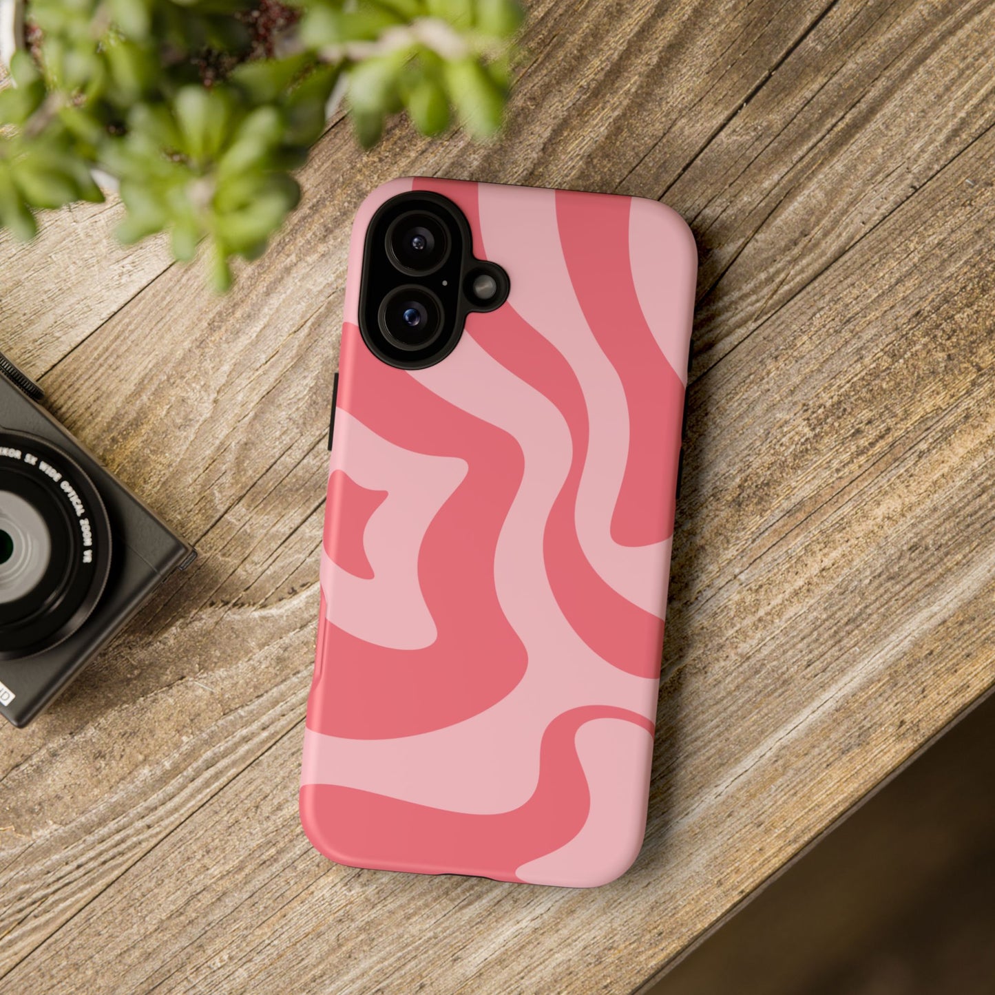 Rosé - Swirl Pattern Tough Phone Case