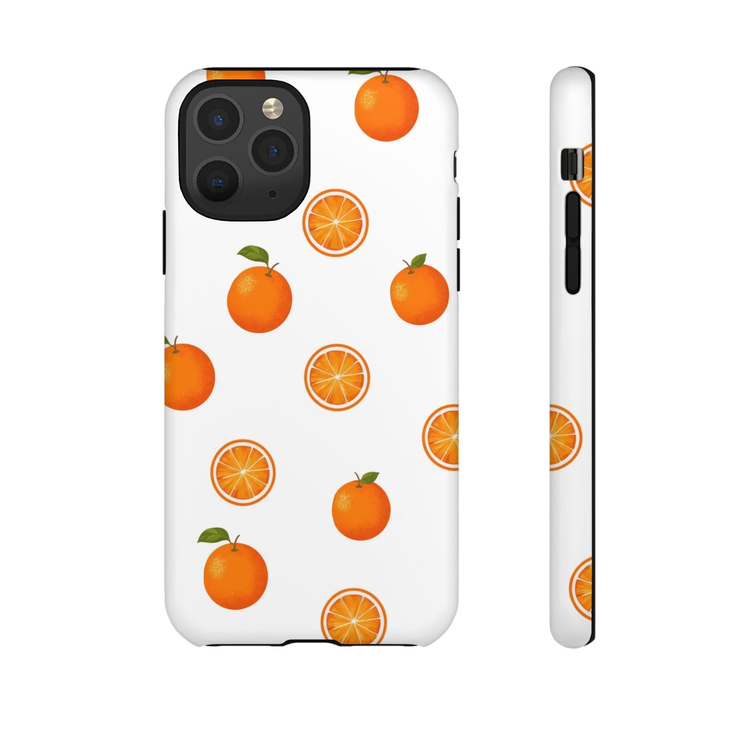 Orange - Seamless Pattern Tough Phone Case