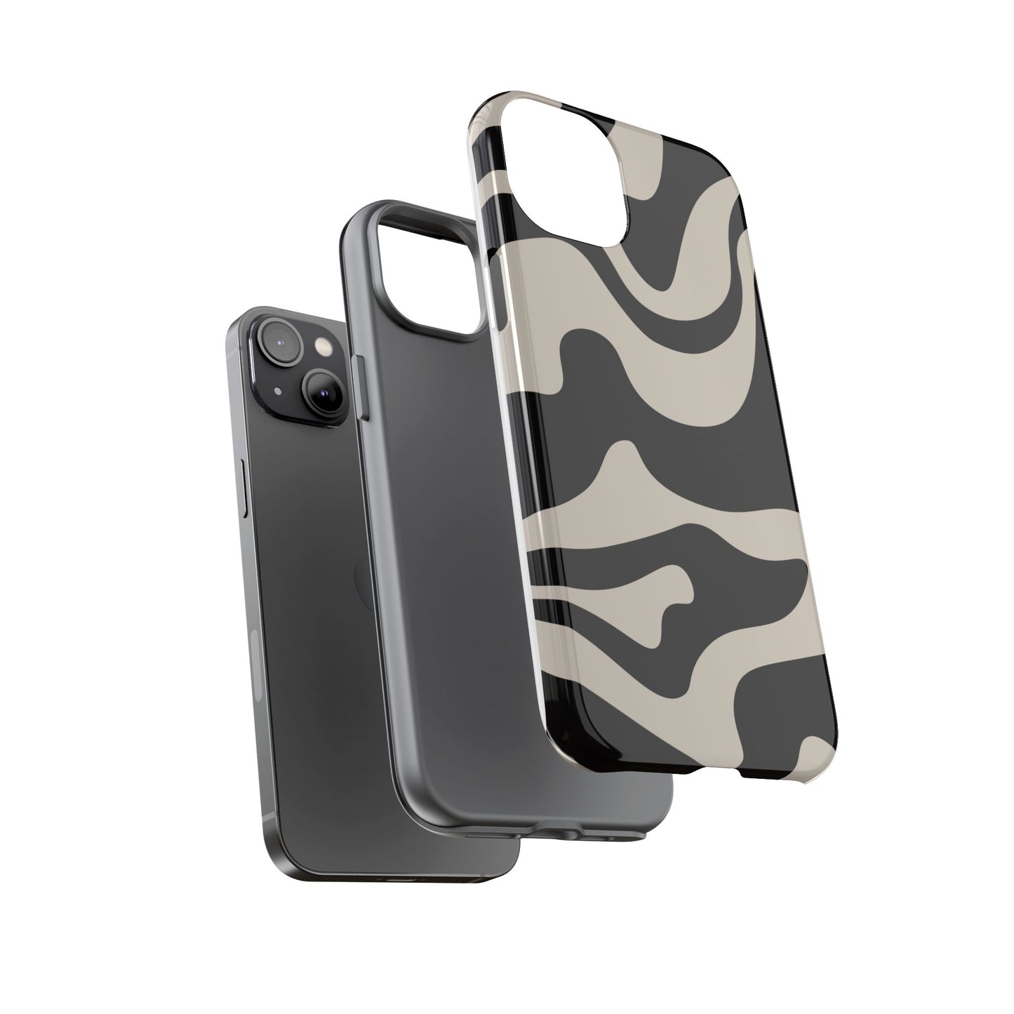 Night Wave - Swirl Pattern Tough Phone Case