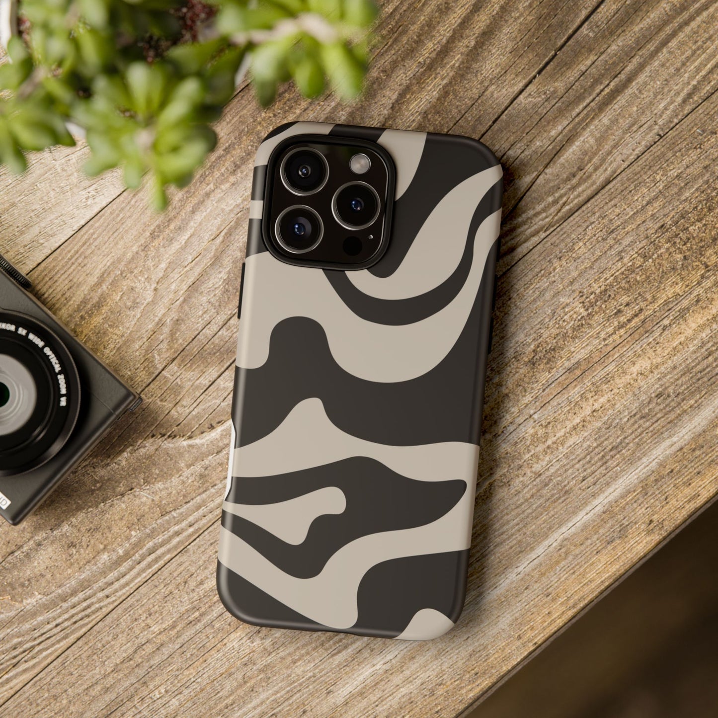 Night Wave - Swirl Pattern Tough Phone Case
