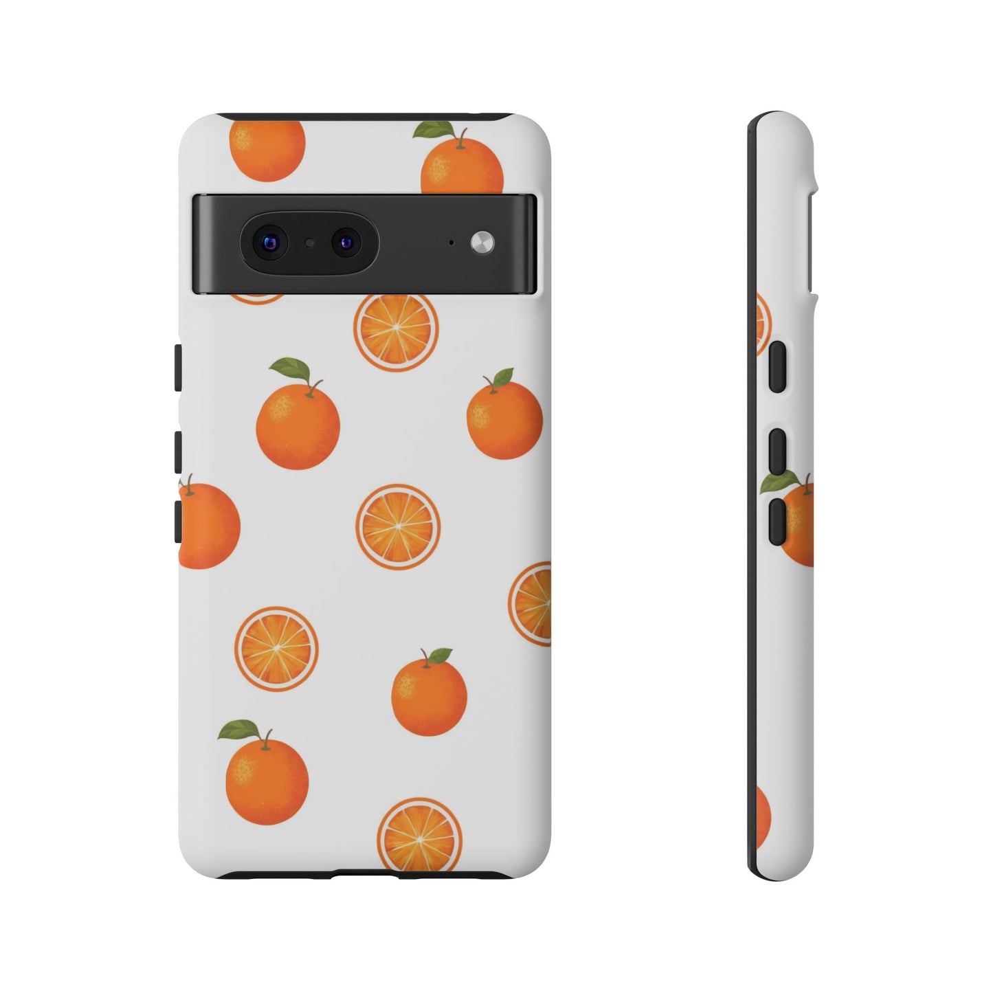 Orange - Seamless Pattern Tough Phone Case
