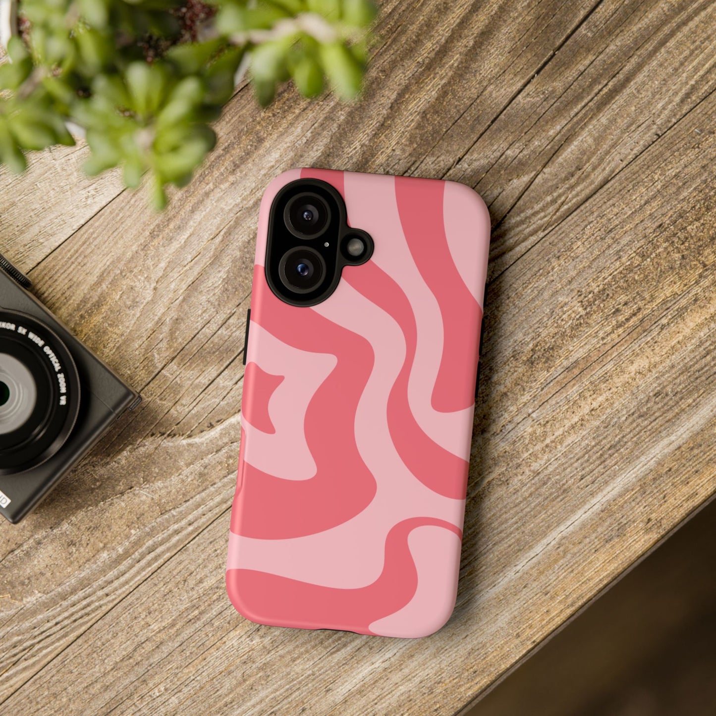 Rosé - Swirl Pattern Tough Phone Case