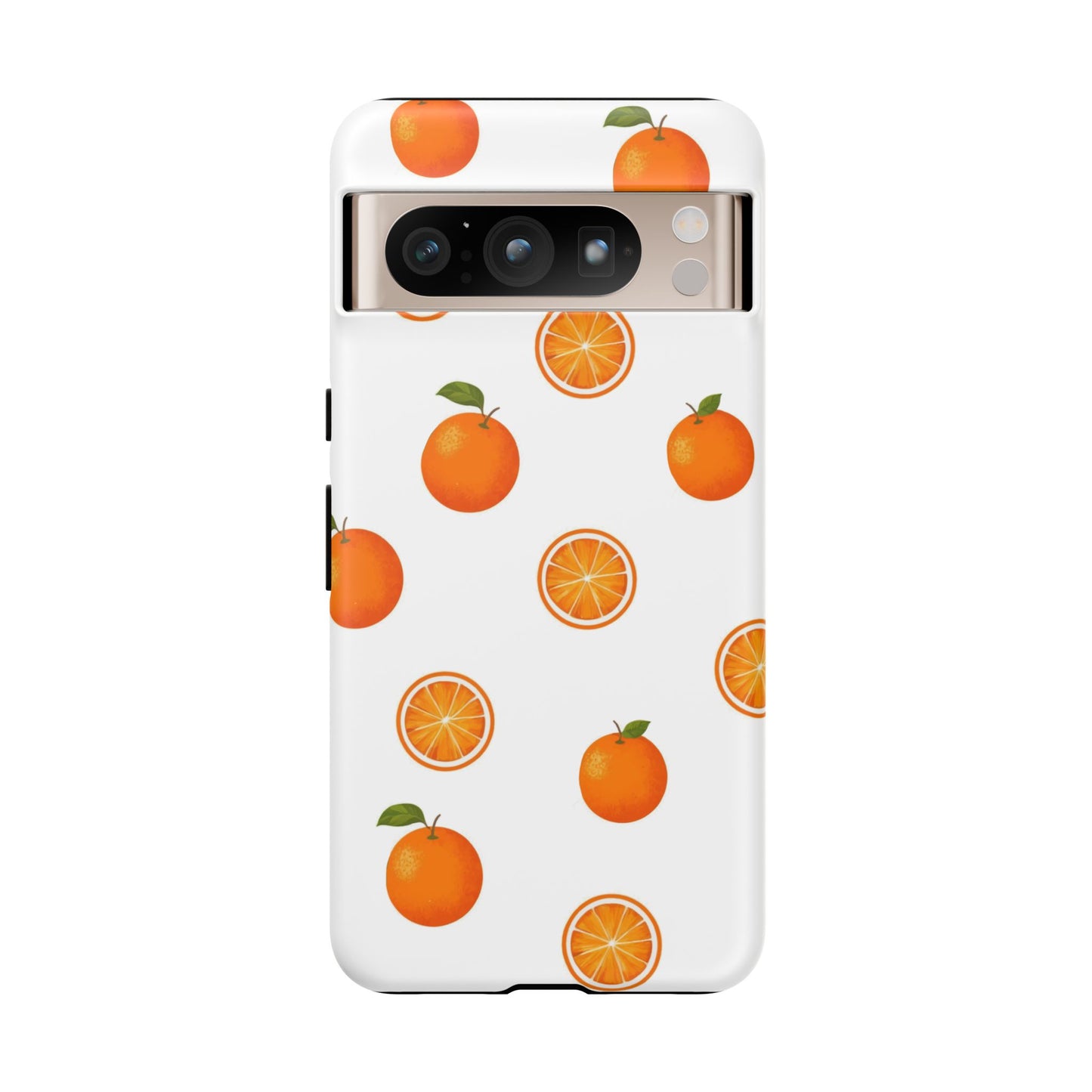 Orange - Seamless Pattern Tough Phone Case