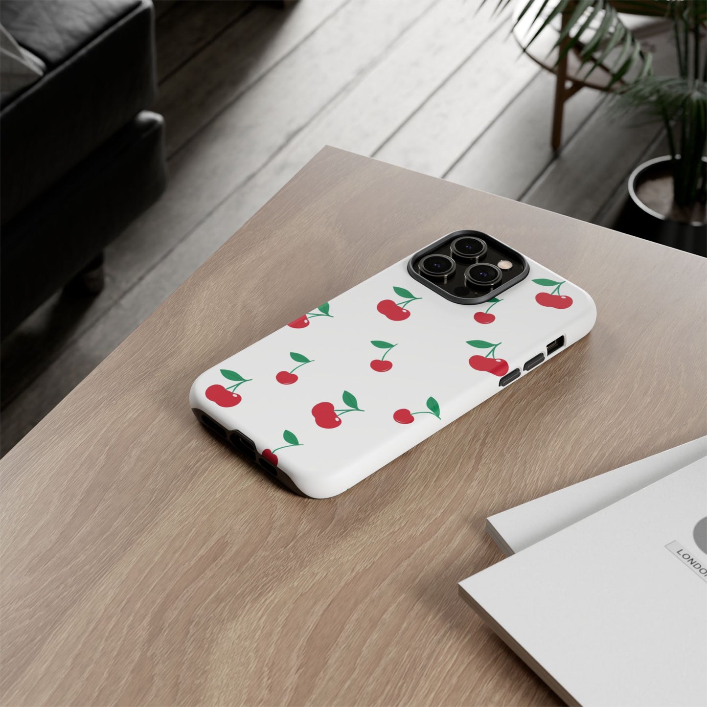 Cherry - Seamless Pattern Tough Phone Case