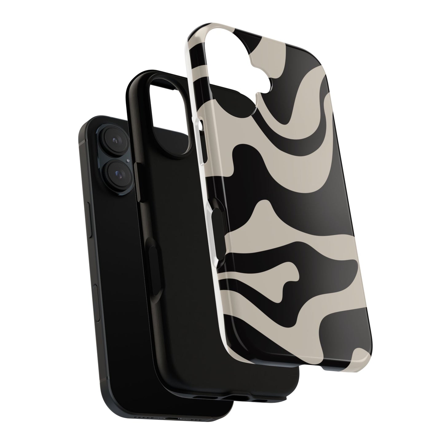 Night Wave - Swirl Pattern Tough Phone Case