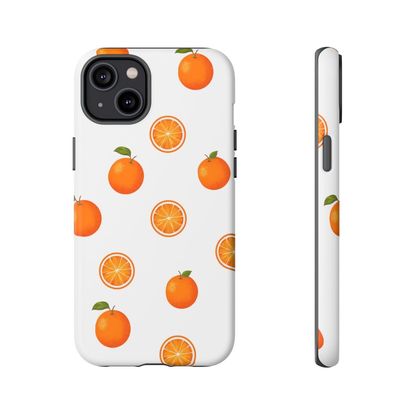 Orange - Seamless Pattern Tough Phone Case