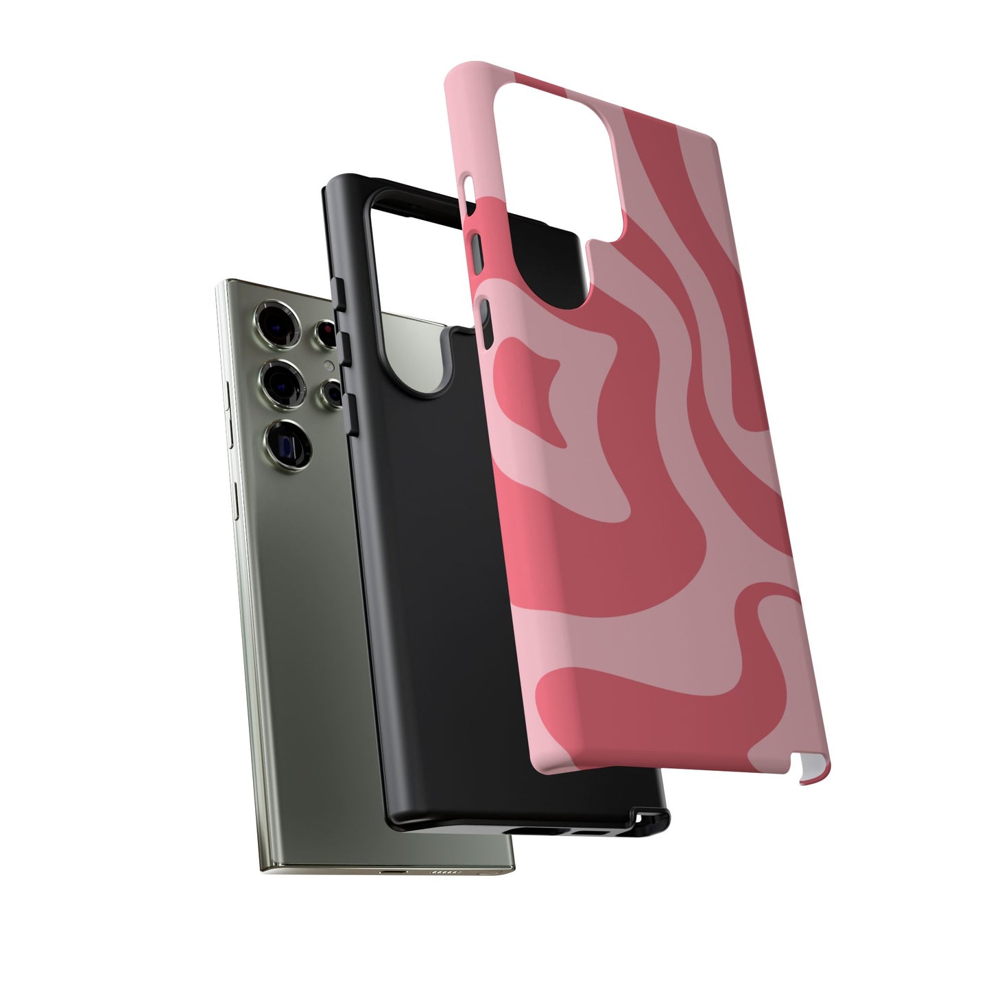 Rosé - Swirl Pattern Tough Phone Case