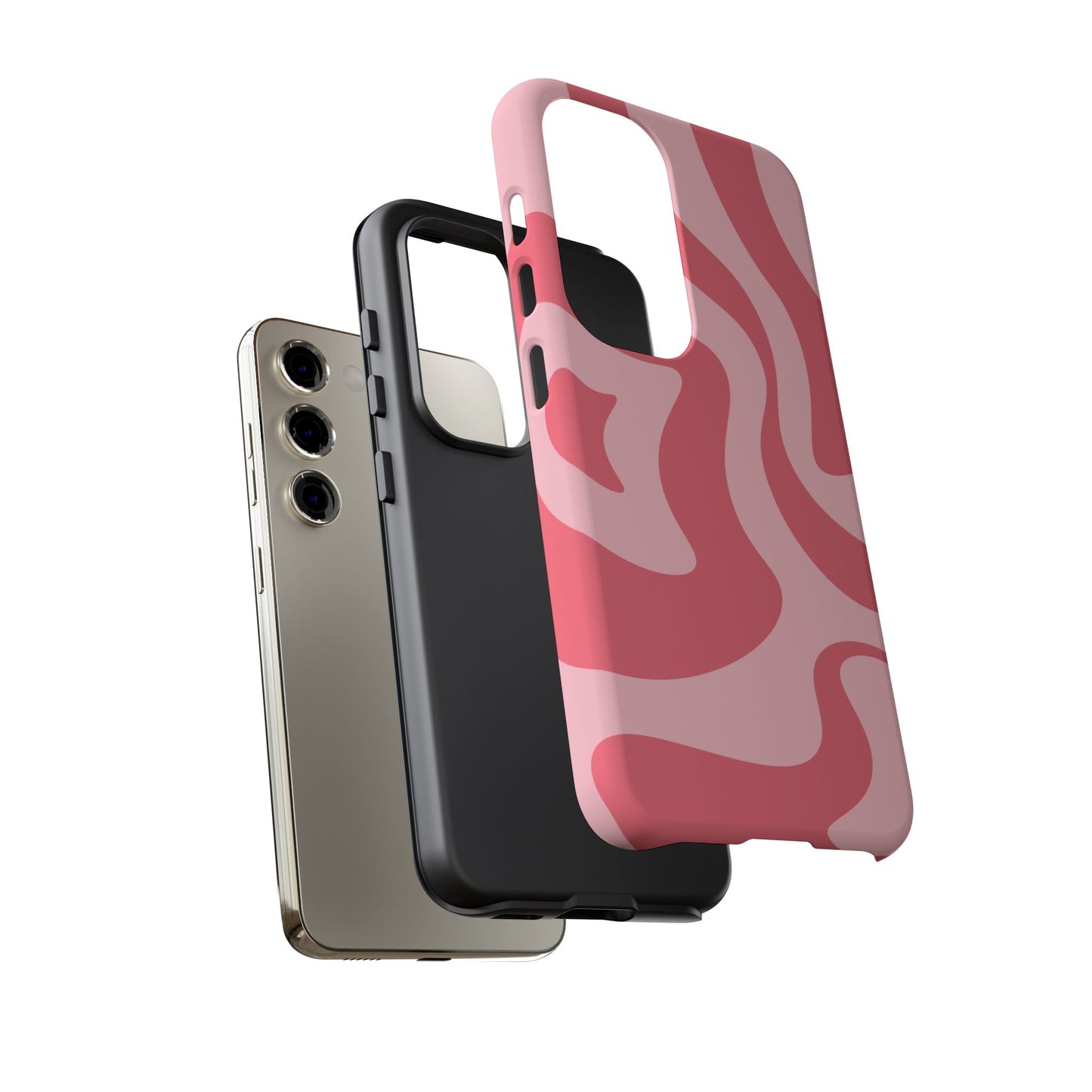 Rosé - Swirl Pattern Tough Phone Case