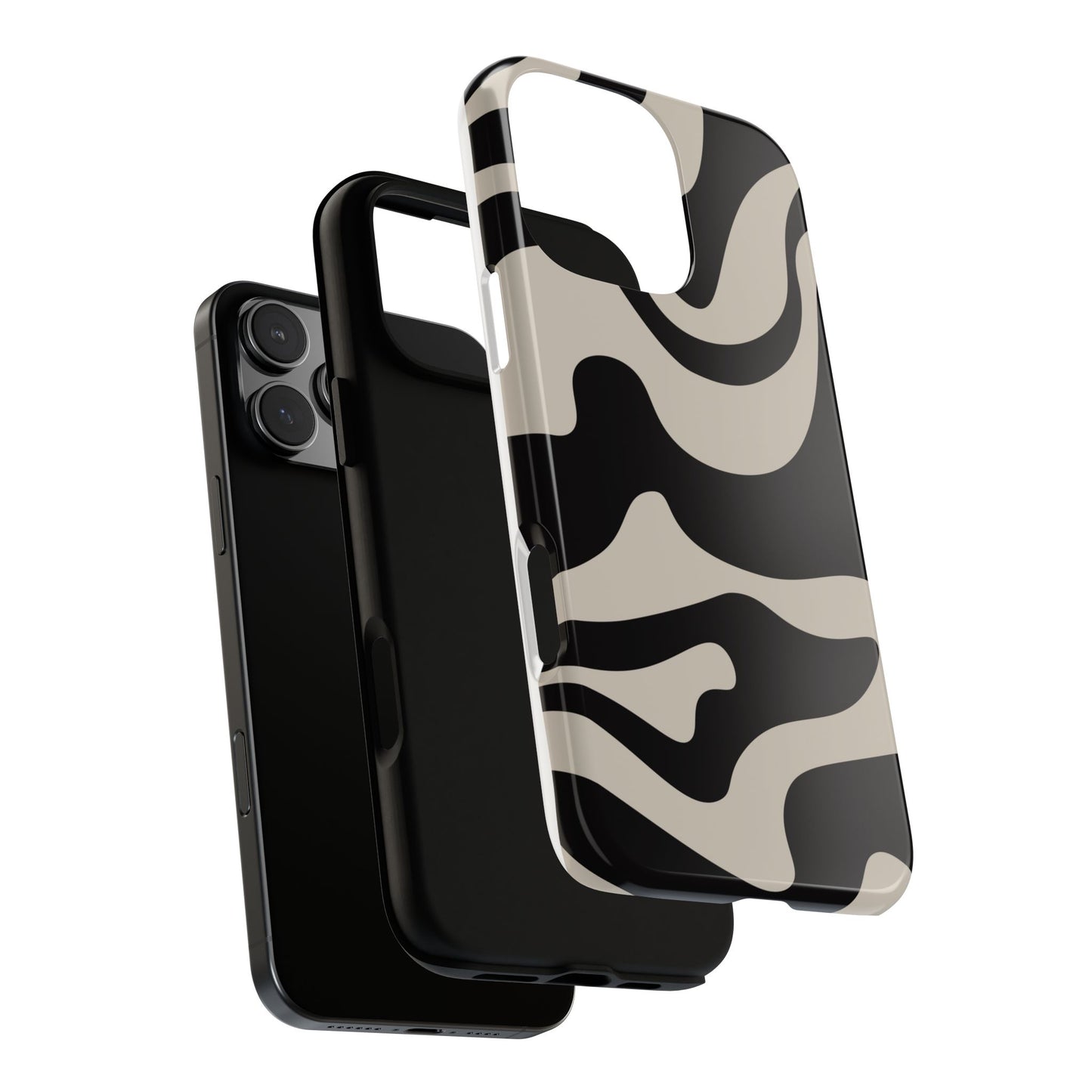 Night Wave - Swirl Pattern Tough Phone Case