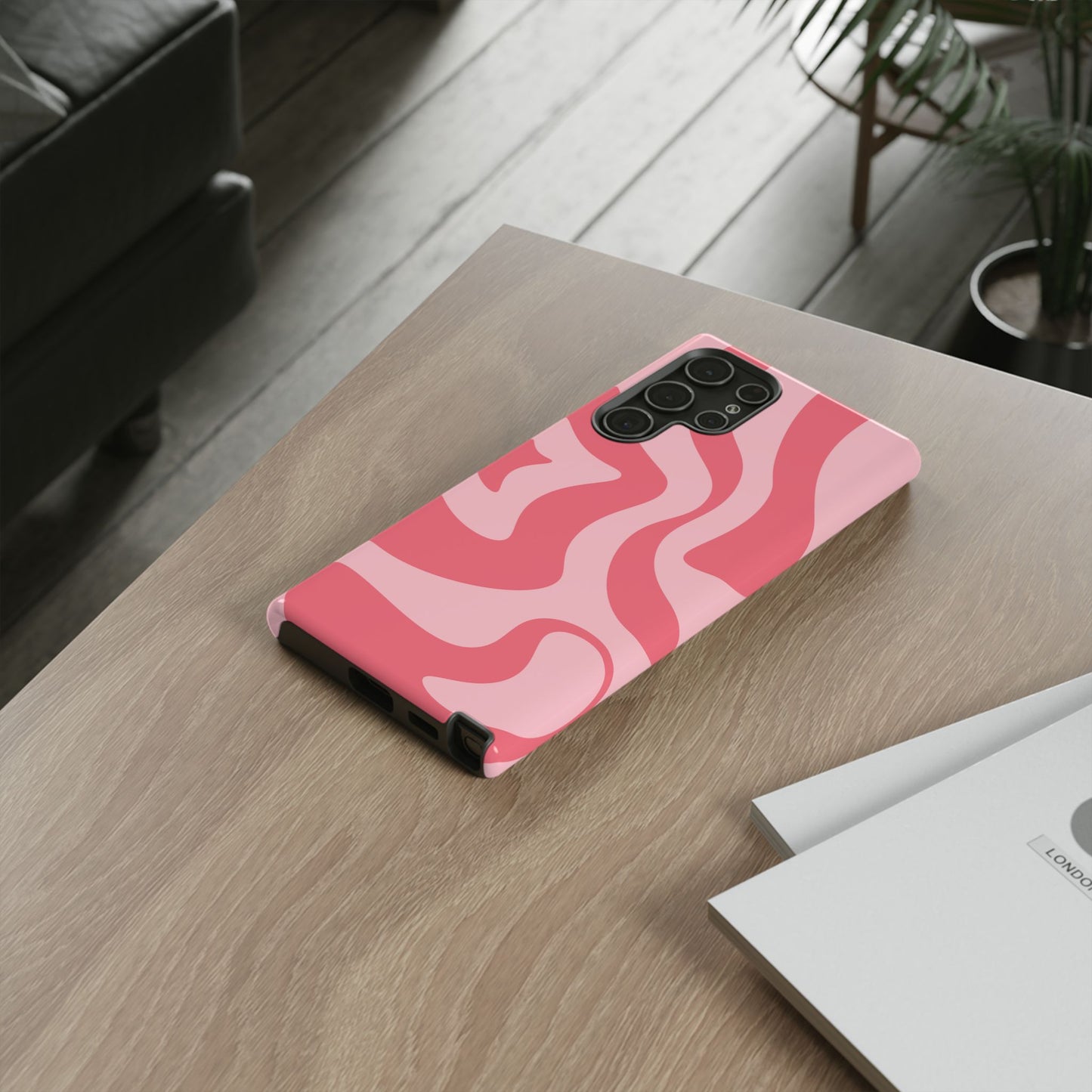 Rosé - Swirl Pattern Tough Phone Case