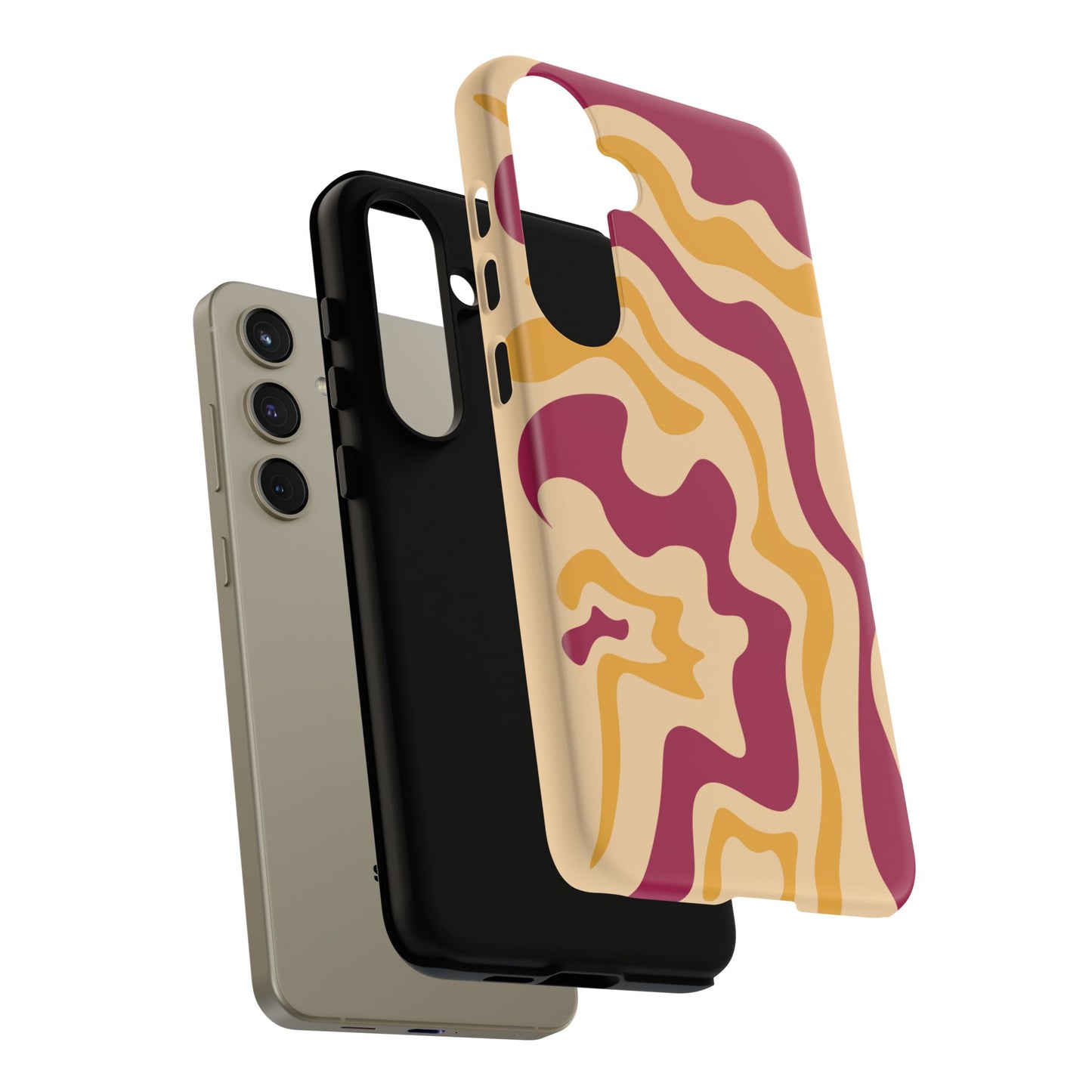 Cherry Bloom - Swirl Pattern Tough Phone Case