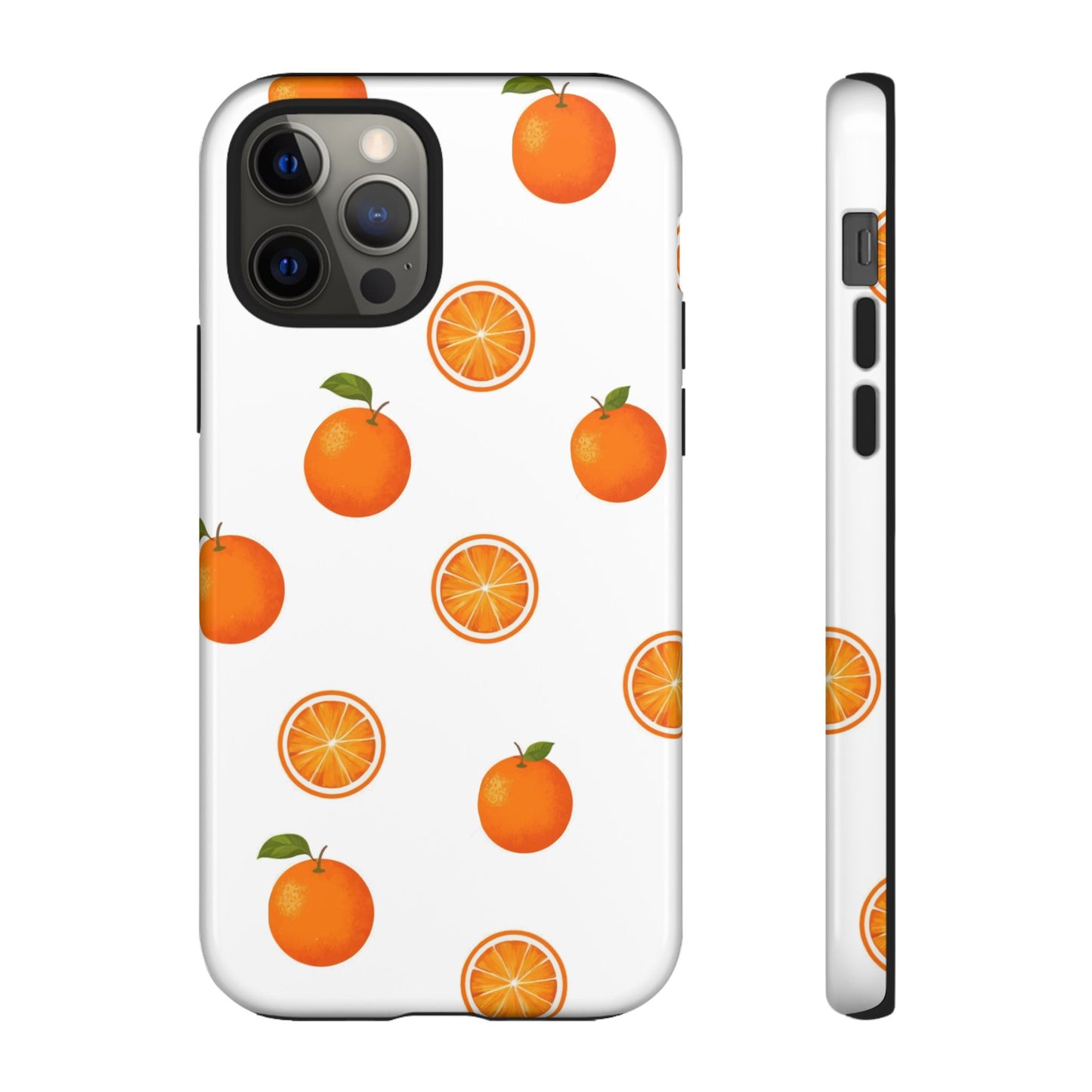 Orange - Seamless Pattern Tough Phone Case