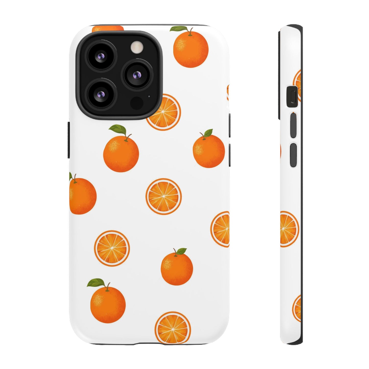 Orange - Seamless Pattern Tough Phone Case
