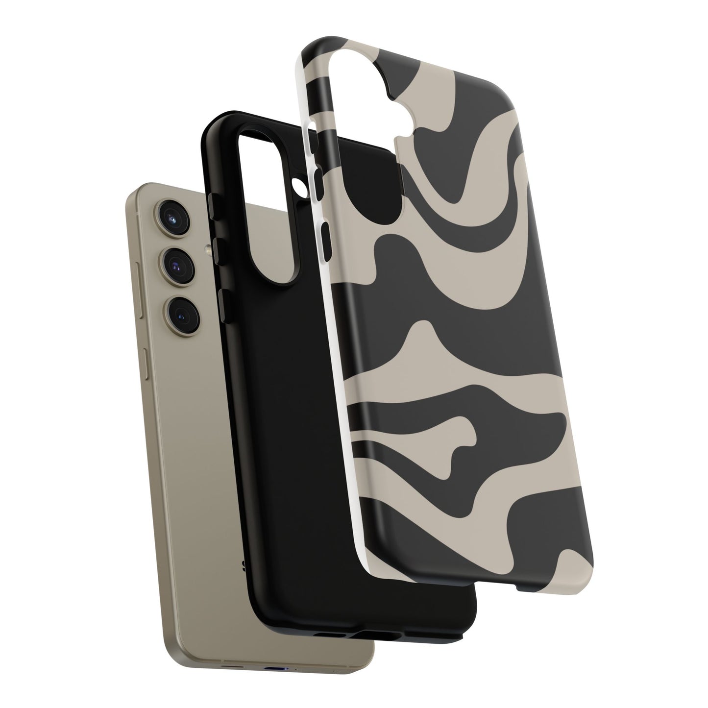 Night Wave - Swirl Pattern Tough Phone Case