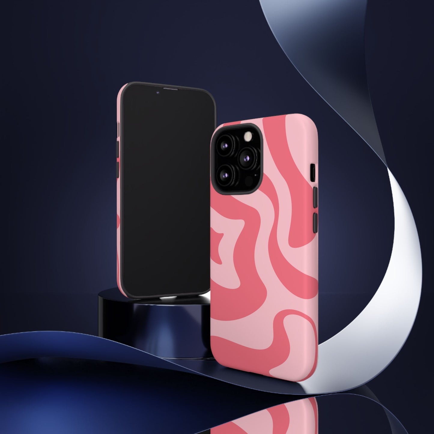 Rosé - Swirl Pattern Tough Phone Case