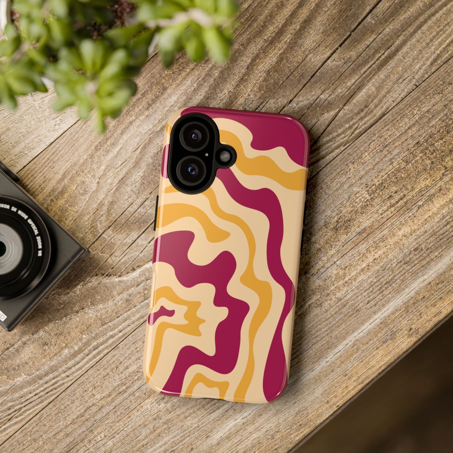 Cherry Bloom - Swirl Pattern Tough Phone Case