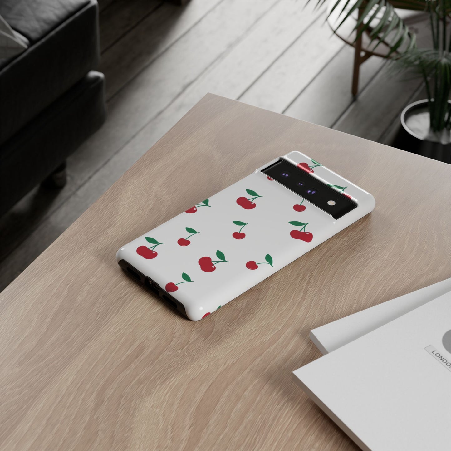 Cherry - Seamless Pattern Tough Phone Case