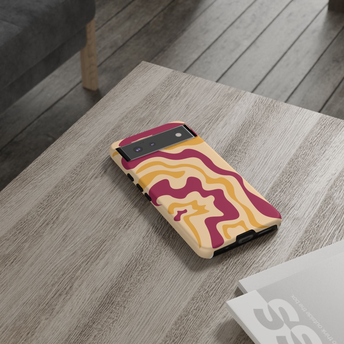 Cherry Bloom - Swirl Pattern Tough Phone Case