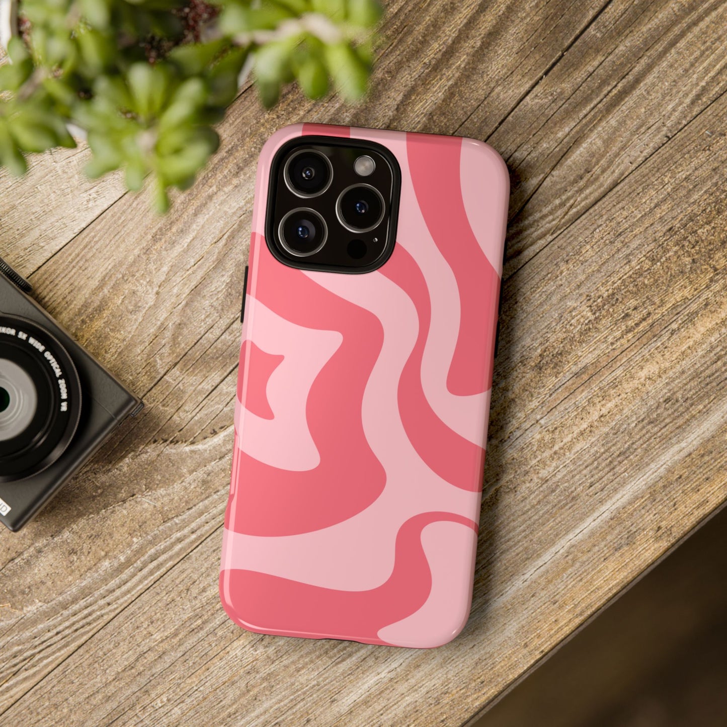 Rosé - Swirl Pattern Tough Phone Case