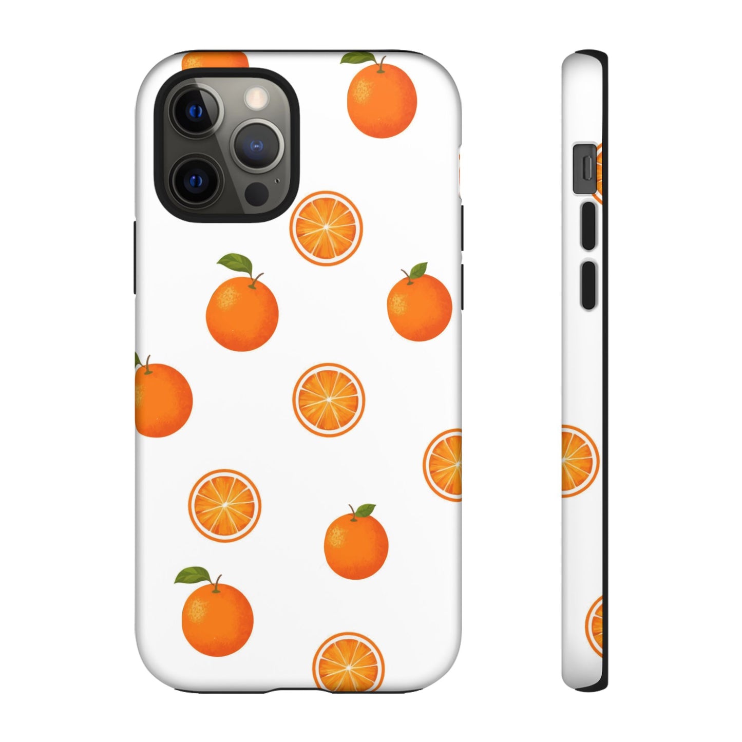 Orange - Seamless Pattern Tough Phone Case