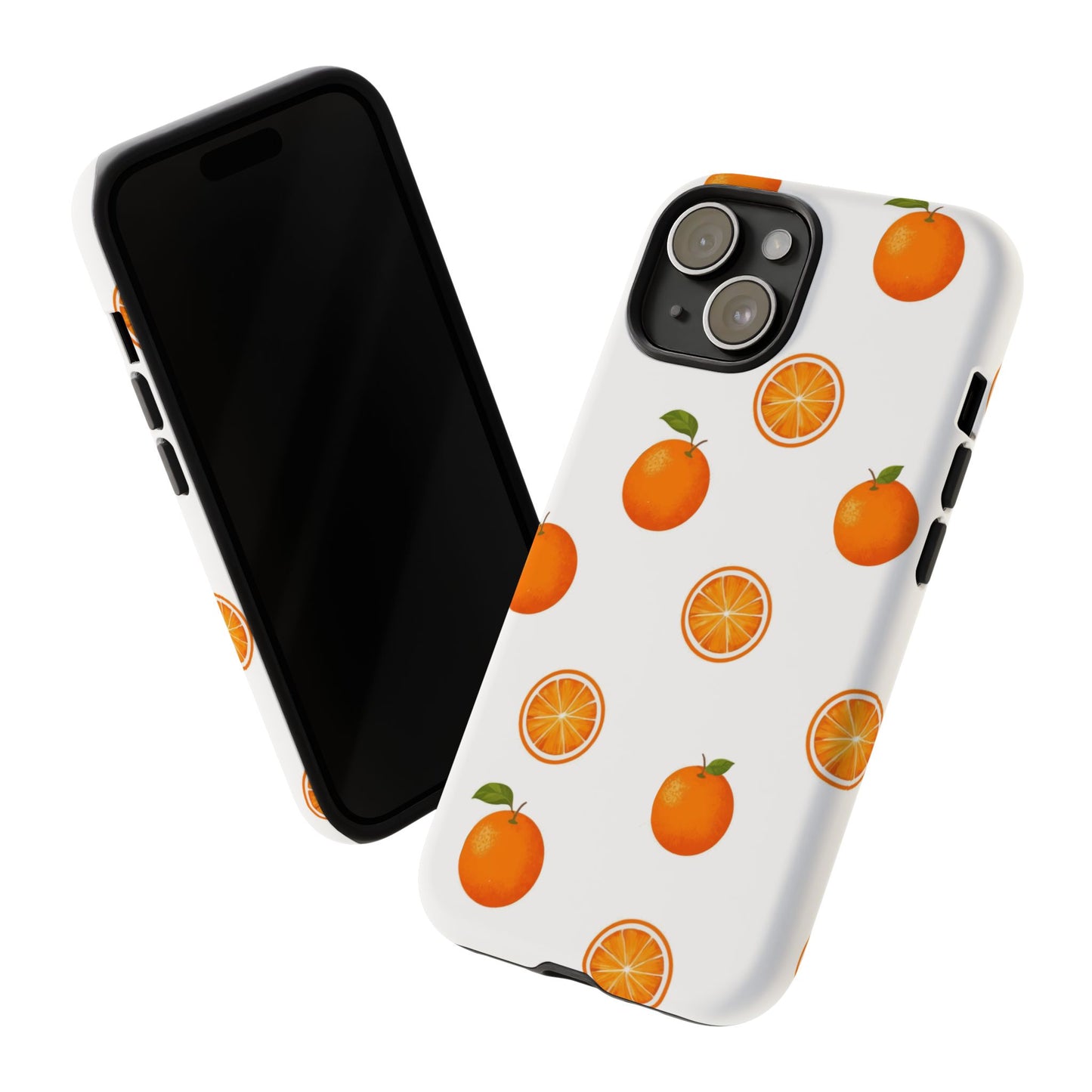 Orange - Seamless Pattern Tough Phone Case
