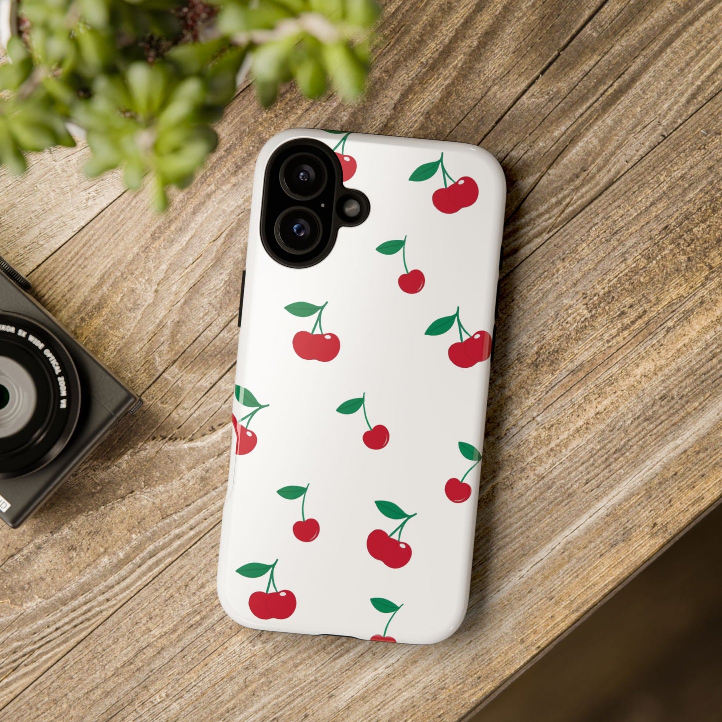 Cherry - Seamless Pattern Tough Phone Case