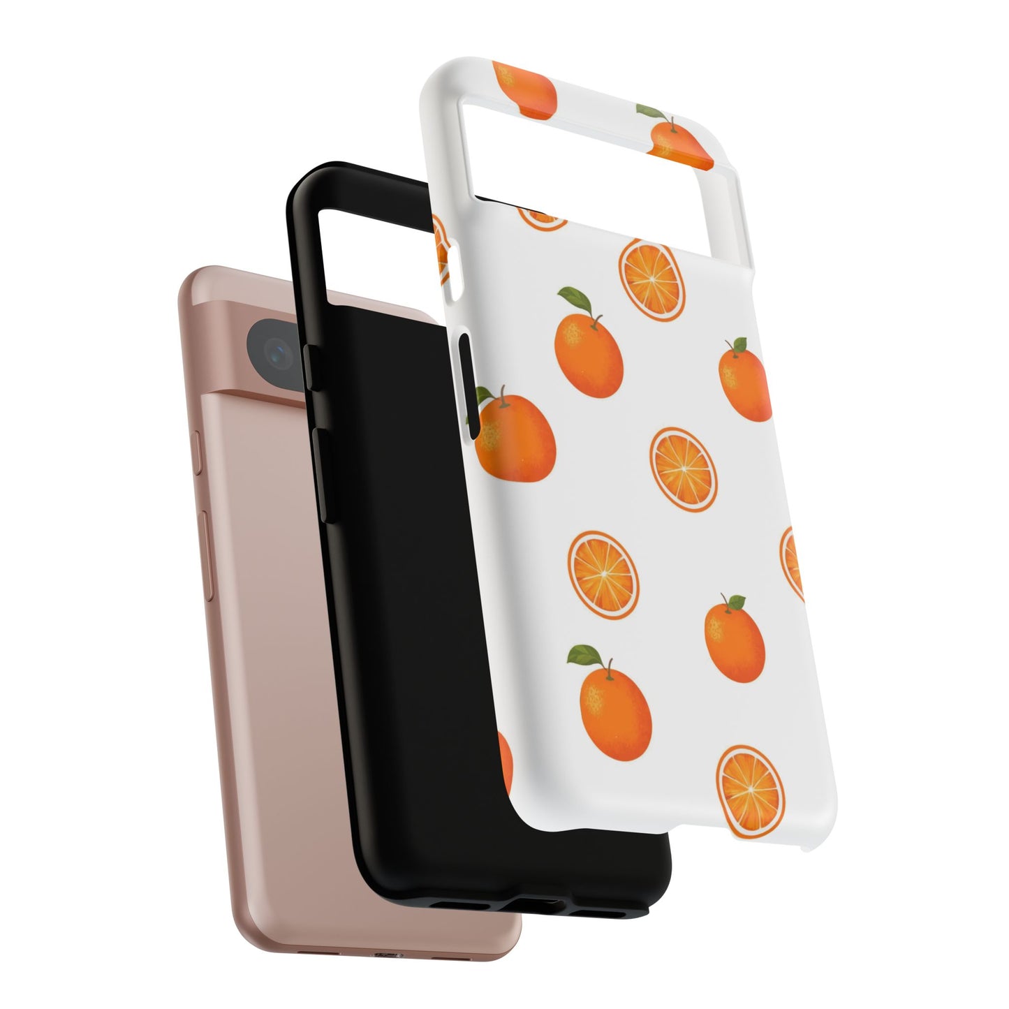 Orange - Seamless Pattern Tough Phone Case