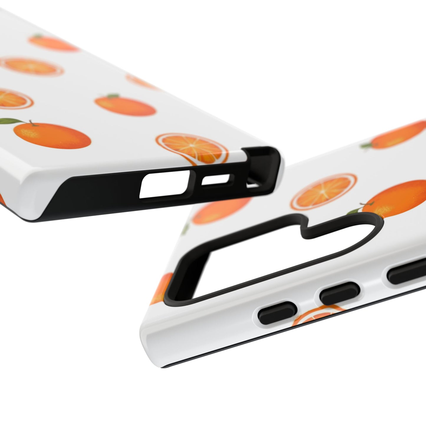 Orange - Seamless Pattern Tough Phone Case