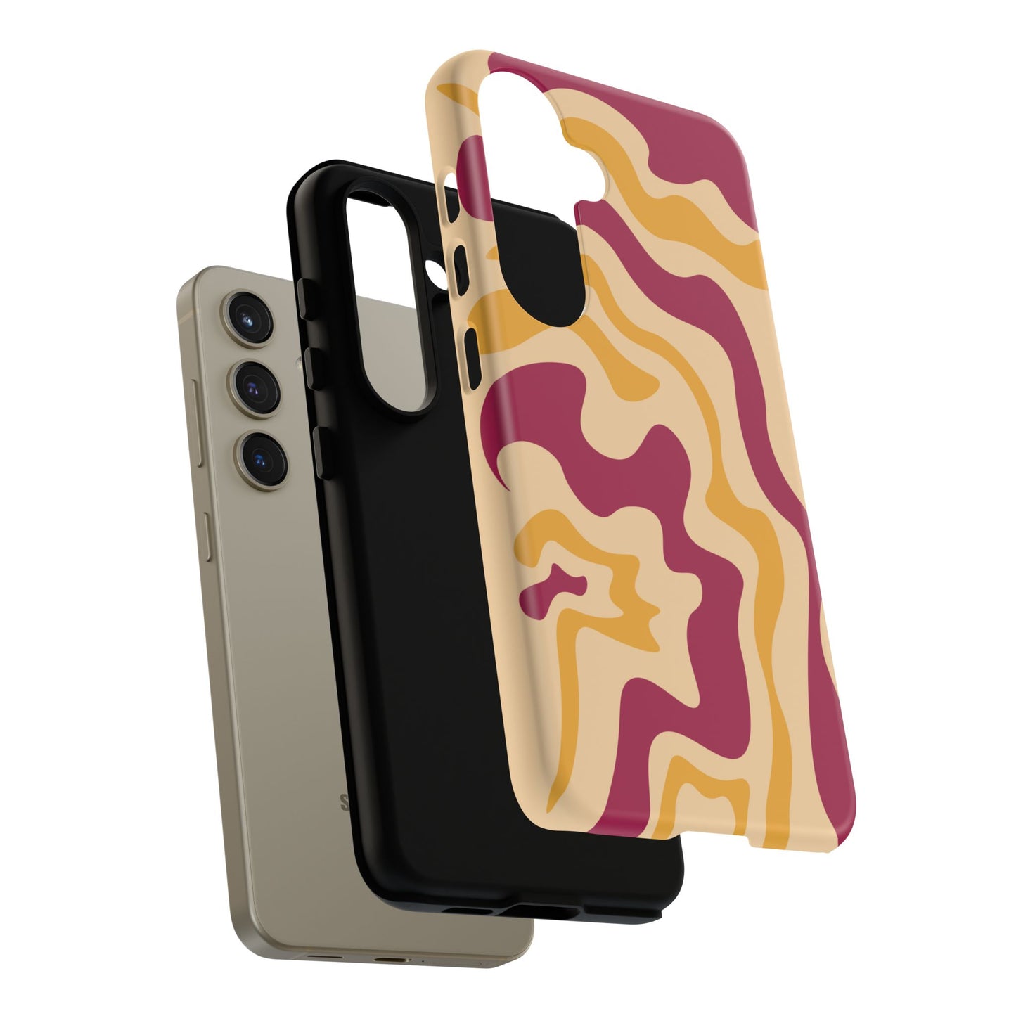 Cherry Bloom - Swirl Pattern Tough Phone Case