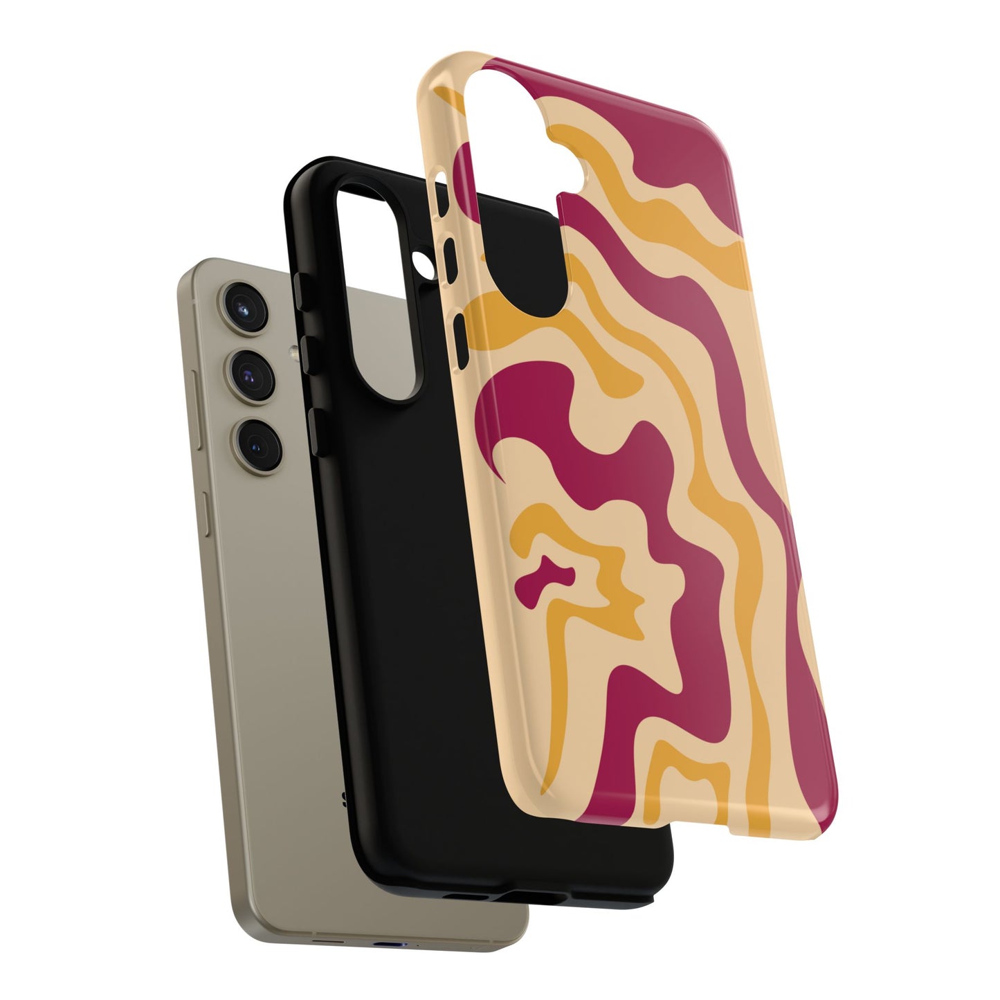 Cherry Bloom - Swirl Pattern Tough Phone Case