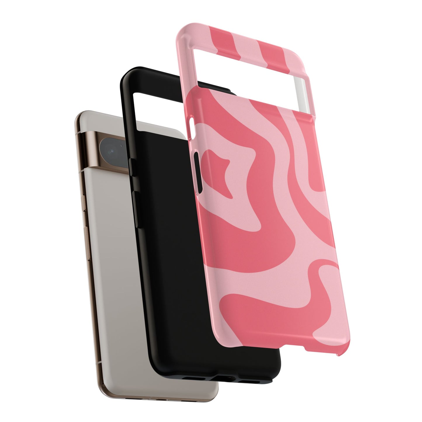 Rosé - Swirl Pattern Tough Phone Case