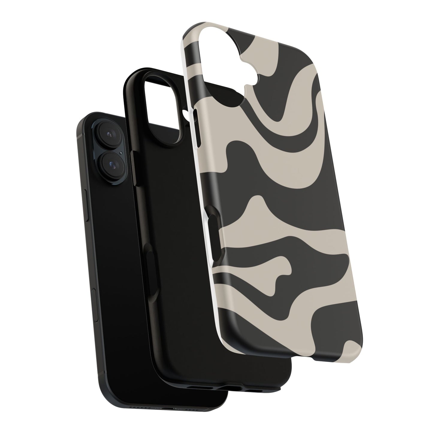Night Wave - Swirl Pattern Tough Phone Case