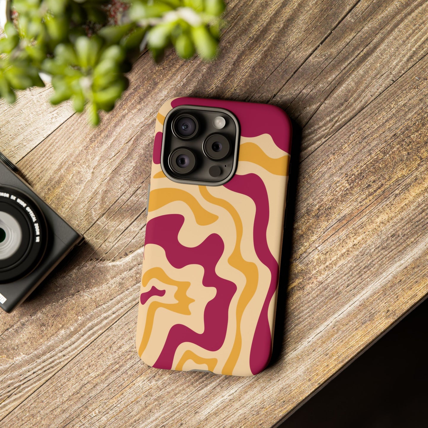 Cherry Bloom - Swirl Pattern Tough Phone Case