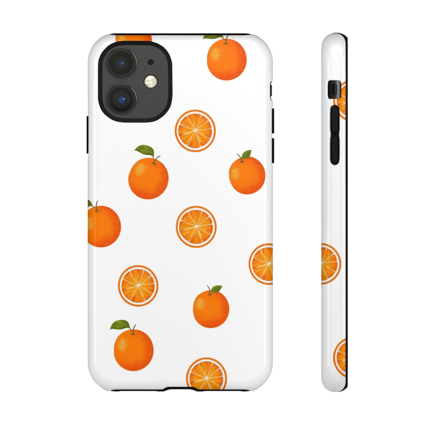 Orange - Seamless Pattern Tough Phone Case