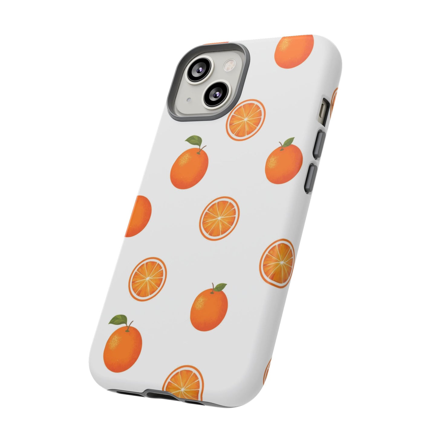 Orange - Seamless Pattern Tough Phone Case