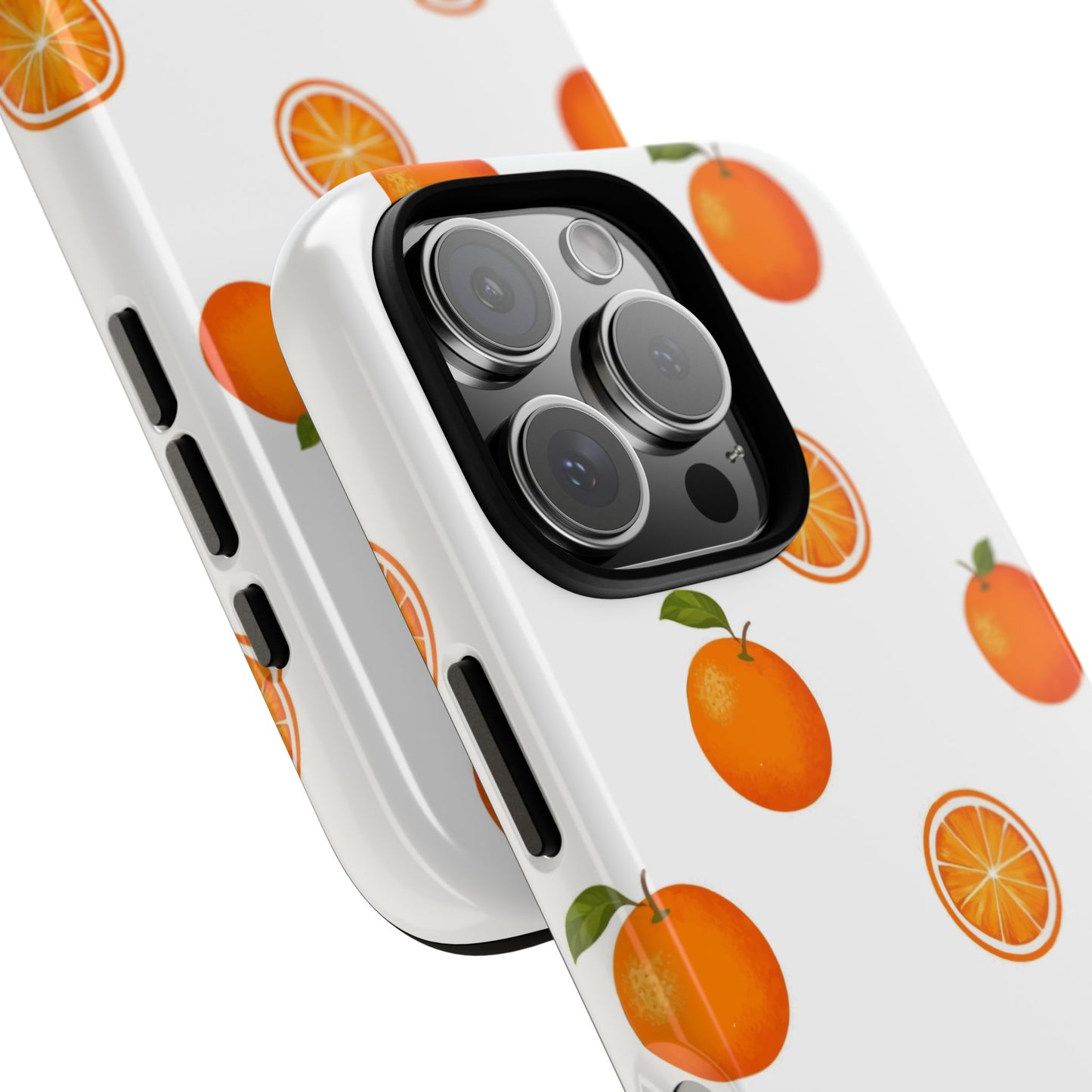 Orange - Seamless Pattern Tough Phone Case