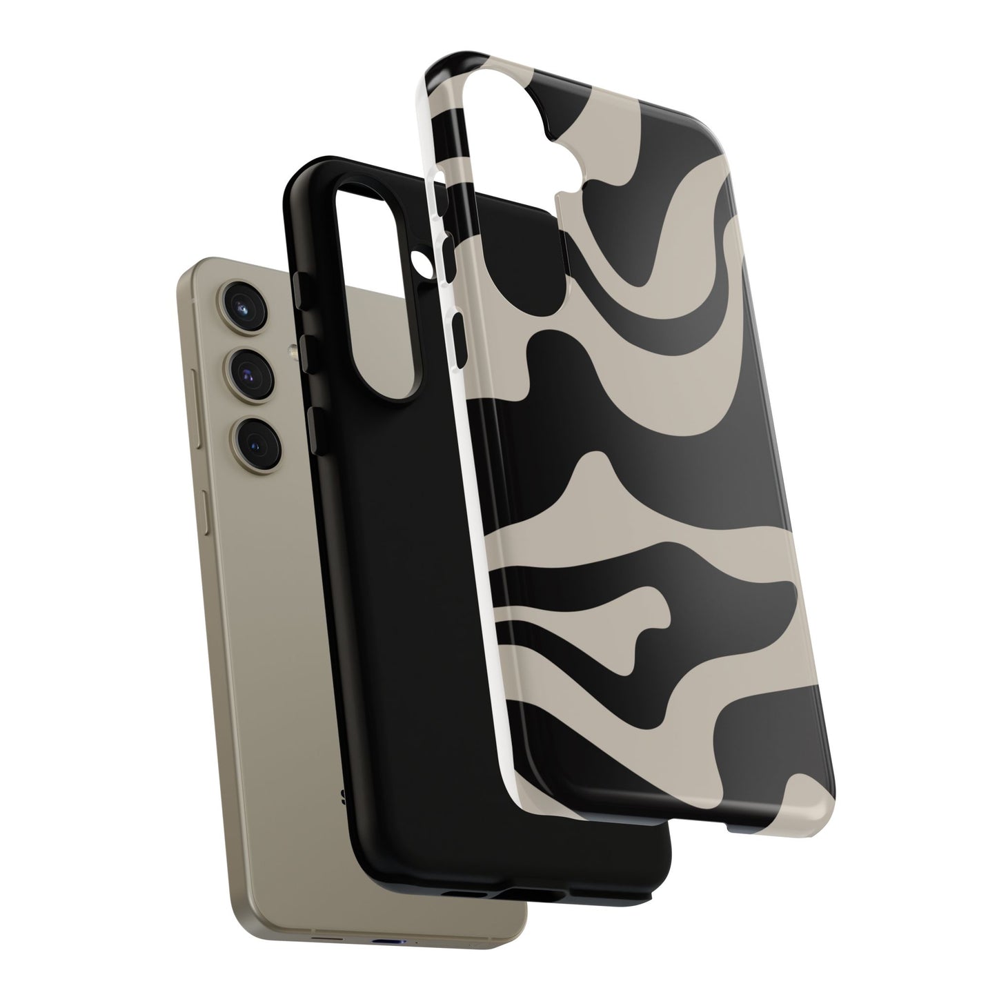 Night Wave - Swirl Pattern Tough Phone Case